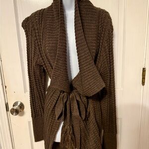 Banana Republic Chocolate Brown Cardigan